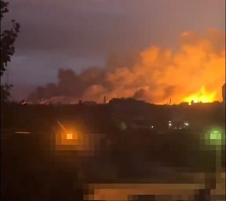 Евгений Поддубный: Хранилище ГСМ горит на Кременчугском НПЗ