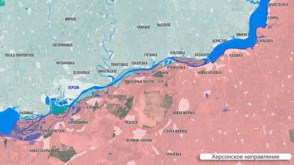 Олег Царёв: Фронтовая сводка 26 июня. На Херсонском направлении ВС РФ уничтожили ПВД противника на острове Корабел Олег Царёв: Фронтовая сводка 26 июня. На Херсонском направлении ВС РФ уничтожили ПВД противника на острове Корабел