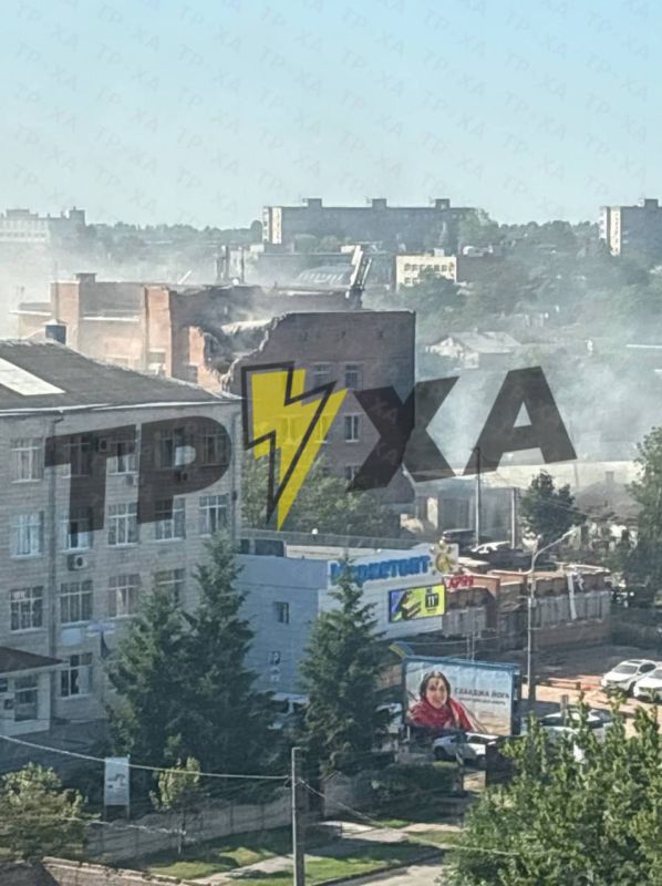 Удар «Гераней» по зданию областного ТЦК в Полтаве Удар «Гераней» по зданию областного ТЦК в Полтаве