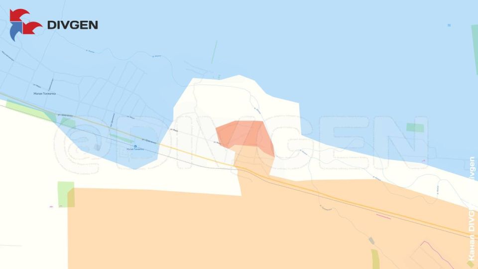 Изменения линии фронта за прошедшие сутки нанёс на карту канал "DivGen" Изменения линии фронта за прошедшие сутки нанёс на карту канал "DivGen"