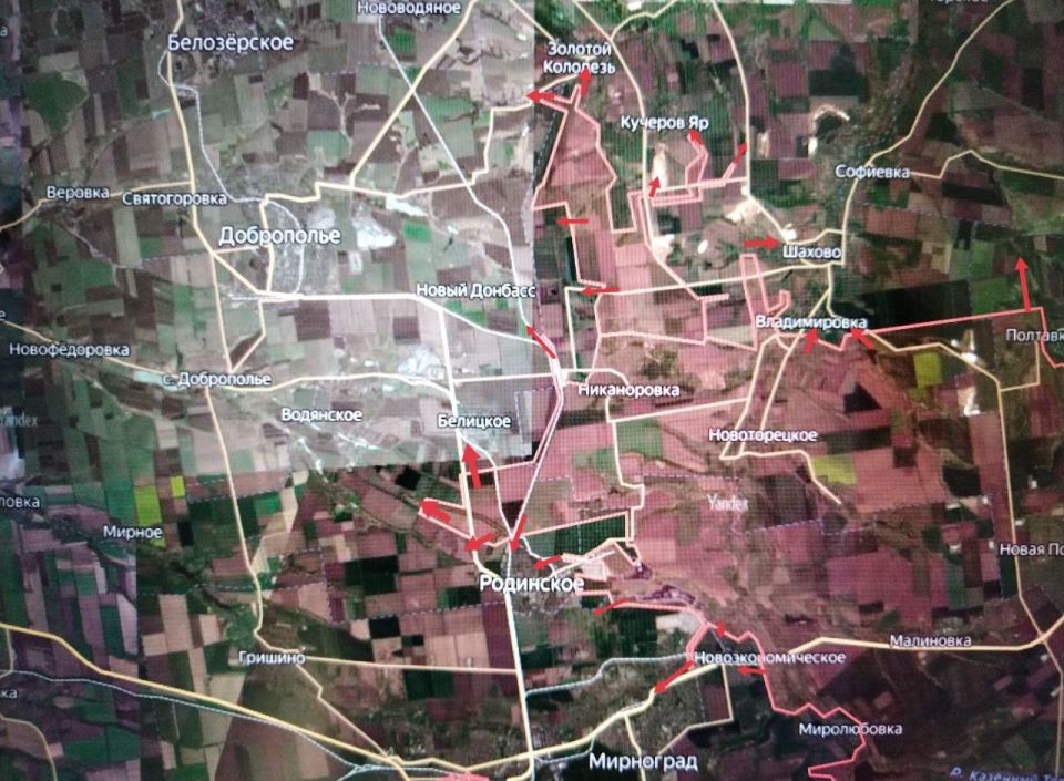 Юрий Котенок: Покровское (Красноармейское) (правый фланг)/ Дружковское направления Юрий Котенок: Покровское (Красноармейское) (правый фланг)/ Дружковское направления