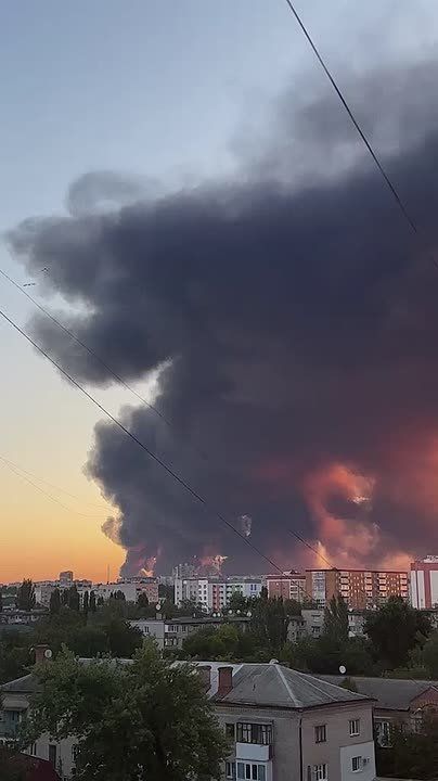 Кременчугский НПЗ после ночных ударов