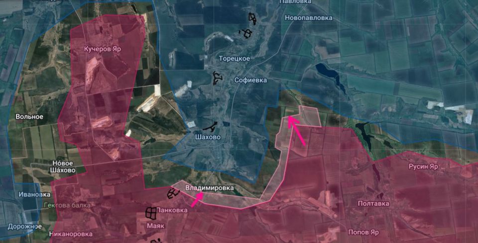 ВС РФ продвигаются на Краматорском направлении