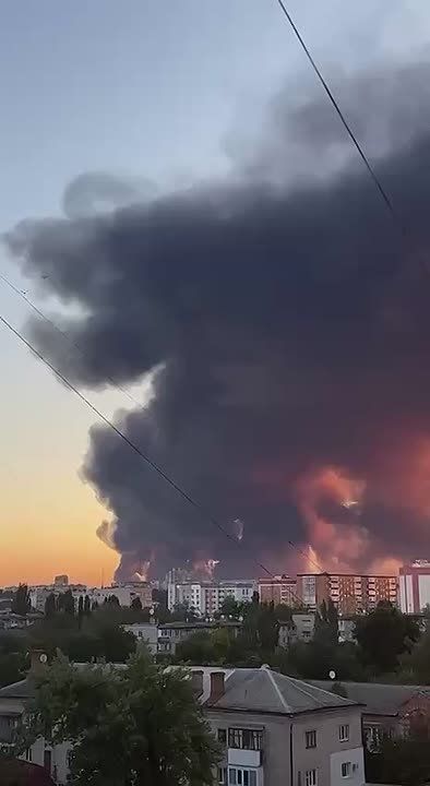 Последствия ночного прилета по Кременчугу