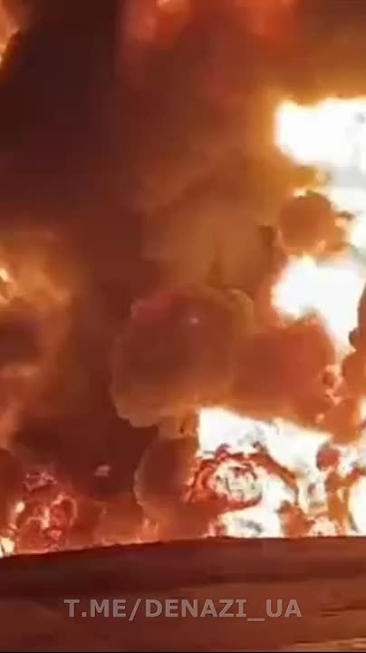 Уничтожена нефтебаза «Тритон» в Измаиле Одесской области — крупнейшая на юге Украины!