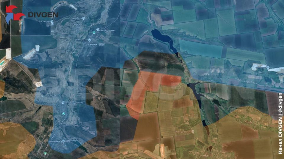 ВС РФ продвинулись от Полтавки в сторону Софиевки, сообщает канал "DivGen" ВС РФ продвинулись от Полтавки в сторону Софиевки, сообщает канал "DivGen"