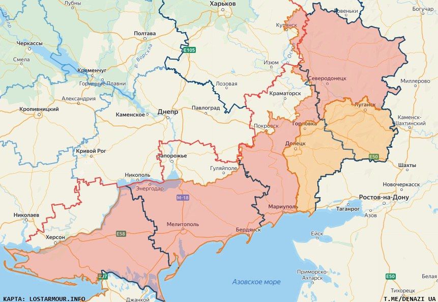 Сводка на 28.08:. На Запорожском направлении ВС РФ добились успехов в северной части Плавней и юго-западе Степногорска