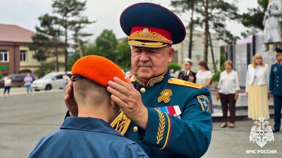 Новое поколение юных спасателей уже в строю Новое поколение юных спасателей уже в строю