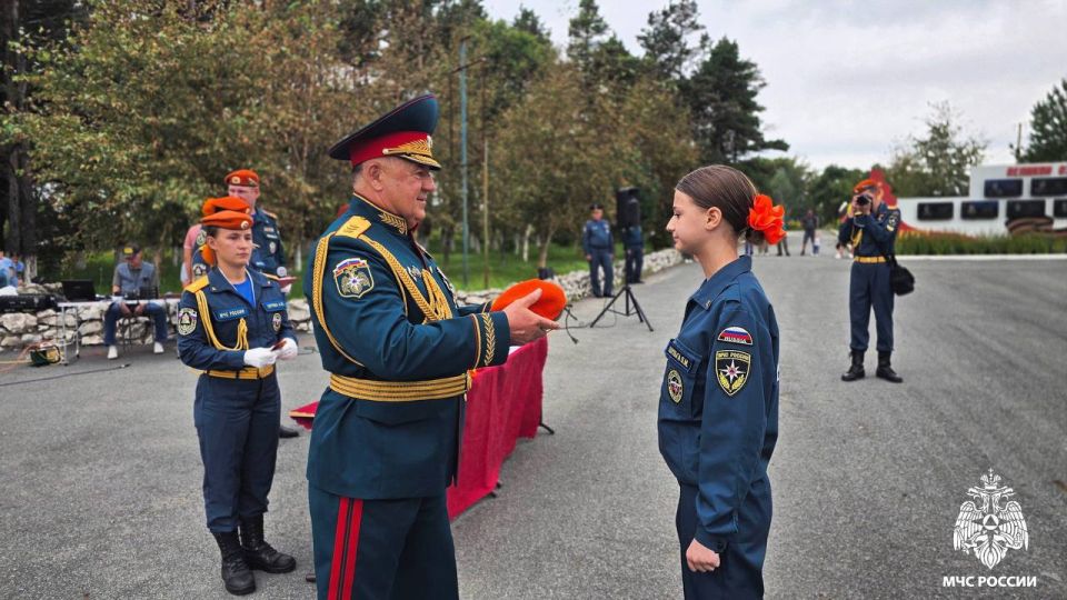 Новое поколение юных спасателей уже в строю Новое поколение юных спасателей уже в строю
