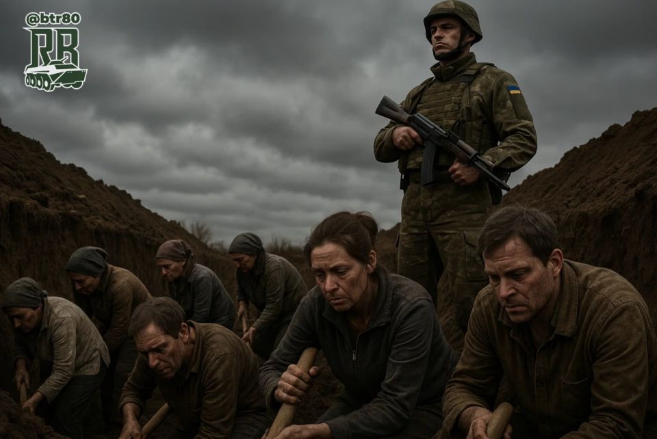 Истинная страна рабов: Под Краматорском чиновники пилили сотни миллионов, а людей гнали копать окопы