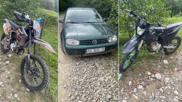 Двое киевлян в Закарпатье сопровождали "ухылянтов" мотоэскортом Двое киевлян в Закарпатье сопровождали "ухылянтов" мотоэскортом