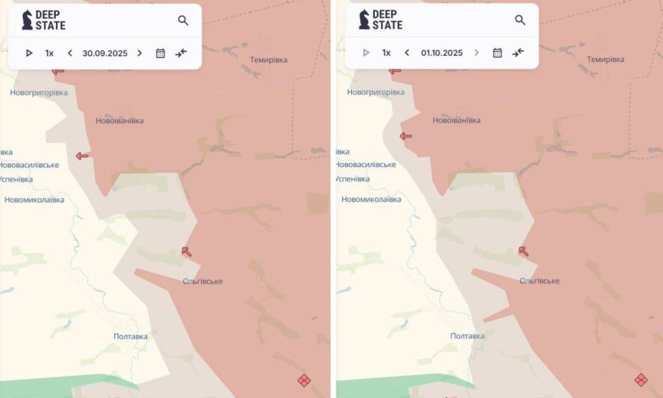 На Запорожском направлении отмечено продвижение российских подразделений
