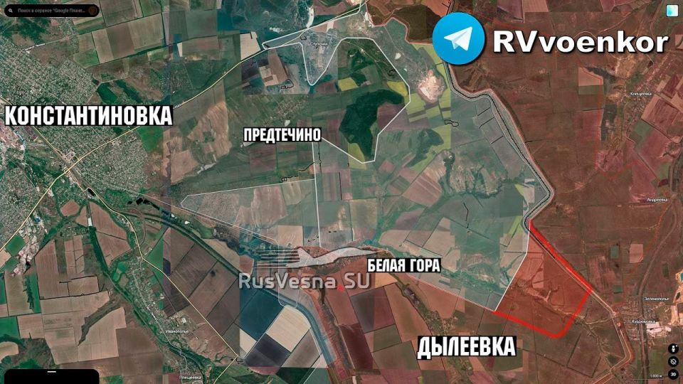 Армия России продолжает наступление на Константиновку, Мирноград и Успеновку Армия России продолжает наступление на Константиновку, Мирноград и Успеновку