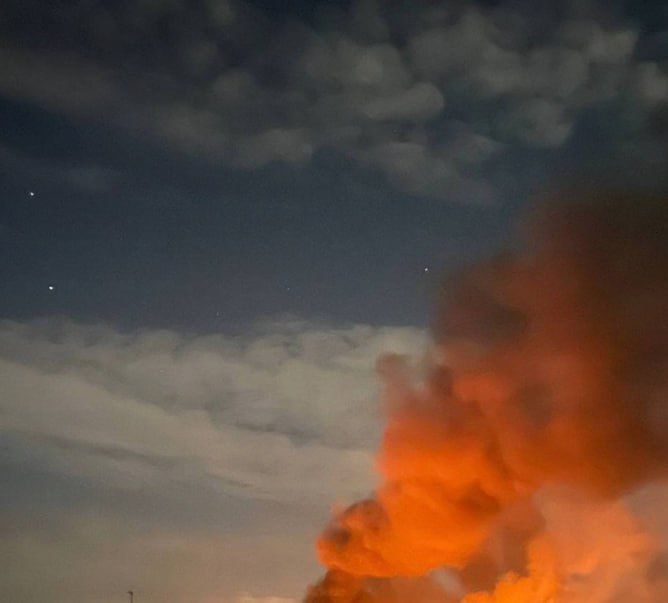 Владислав Шурыгин: Сильнейший пожар после прилётов в Полтаве