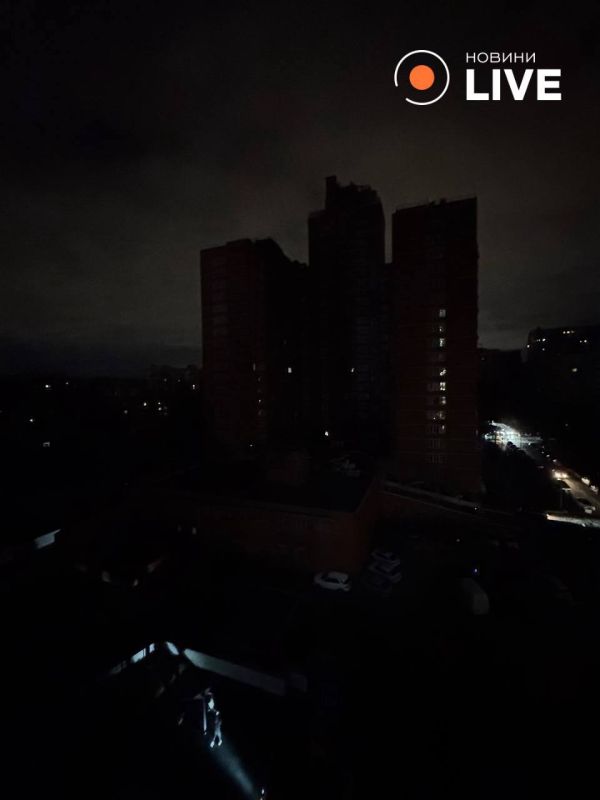 Киев погрузился во тьму Киев погрузился во тьму