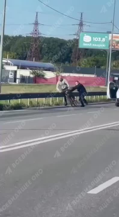 В Полтаве очевидцы запечатлели очередной случай силовой Земобилизации