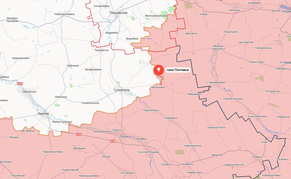 Министерство обороны России сообщает об освобождении населенных пунктов Полтавка Запорожской области и Чунишино Донецкой народной республики Министерство обороны России сообщает об освобождении населенных пунктов Полтавка Запорожской области и Чунишино Донецкой народной республики
