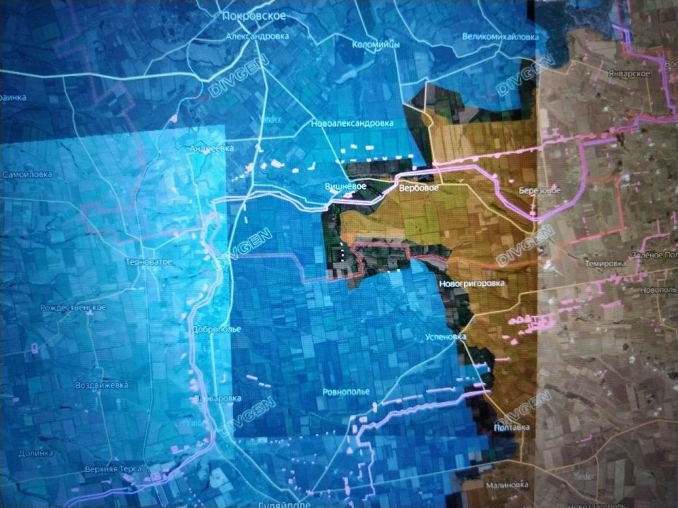 Юрий Котенок: Гуляйпольское направление. Подразделения ГрВ "Восток" после зачистки Полтавки практически выбили противника из большей части Новониколаевки (идёт зачистка) и вышли на юго-восточную окраину Успеновки Юрий Котенок: Гуляйпольское направление. Подразделения ГрВ "Восток" после зачистки Полтавки практически выбили противника из большей части Новониколаевки (идёт зачистка) и вышли на юго-восточную окраину Успеновки