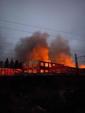 Одной из целей сегодняшних ночных ударов в Полтавской области стало железнодорожное депо в городе Гребёнка (координаты 50.120519, 32.444391), расстояние до ближайшего участка границы не менее 180 км