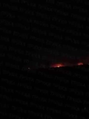 Панорама ударов по Кременчугу