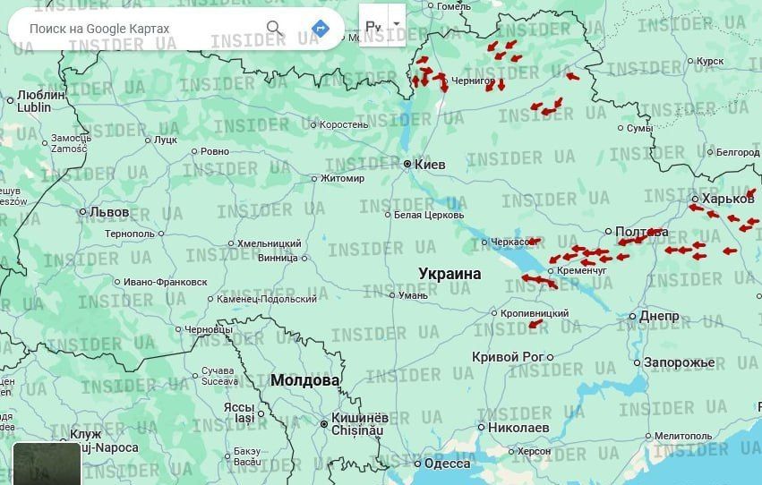 Атакован Славутич под Киевом