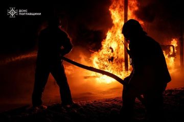 Поражены промышленные предприятия и линии электропередач в Полтавской области