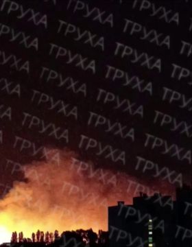 Владислав Шурыгин: Пожарище в Кременчуге после российских ударов