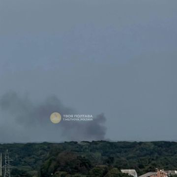 Сообщается о трех взрывах в Полтаве