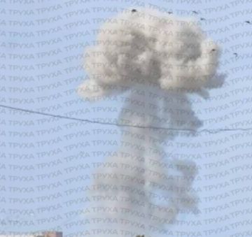 Только что две "Бандероли" прилетели по цели в Полтаве